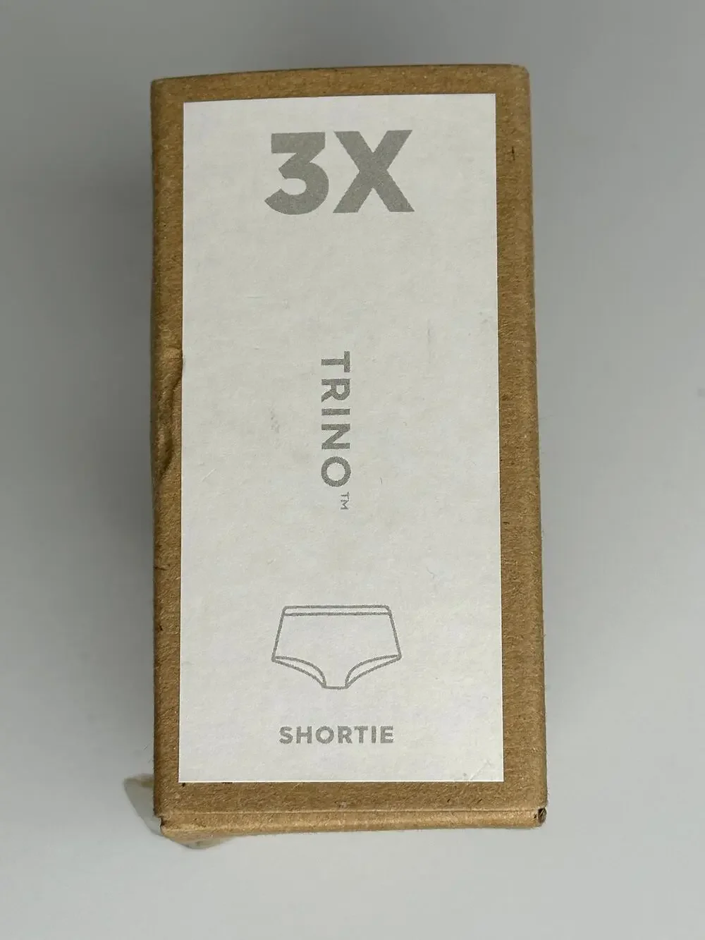 Allbirds Trino Shortie Panty Nimbus Cream 3XL NWT Merino Tree Rare 3X Boxers